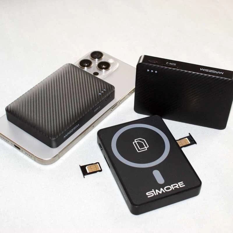 Mag2sim Yurtdışı Kapalı iPhone Şebeke verici WİFİ yönlendirici modem.