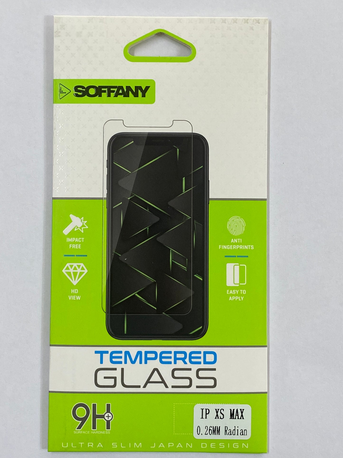 iPhone XS Max / 11Pro Max 0.26mm Radian Tempered Glass