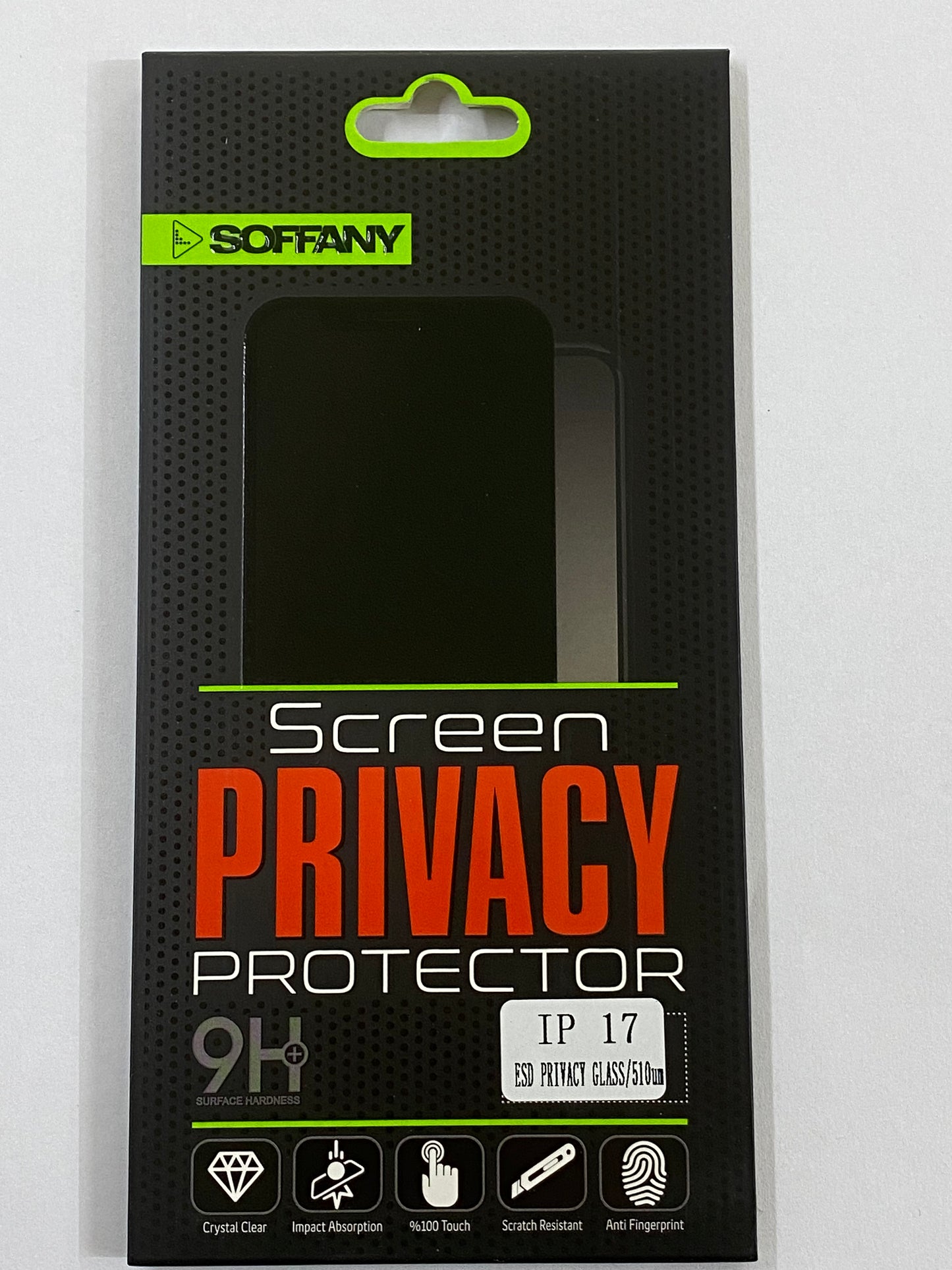 Soffany iPhone 17 ESD Privacy Glass