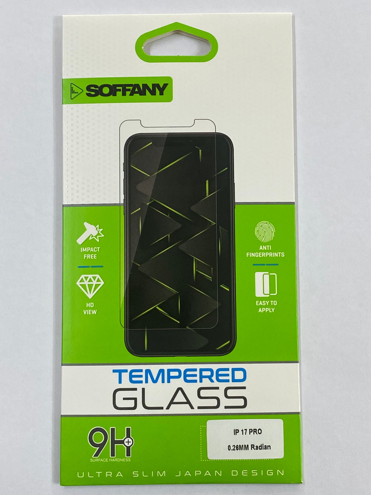 iPhone 17 Pro 0.26mm Radian Tempered Glass
