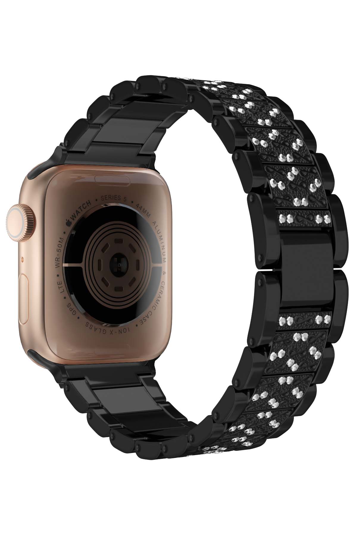 Apple Watch Uyumlu Crystal Loop Çelik Kordon İnnes