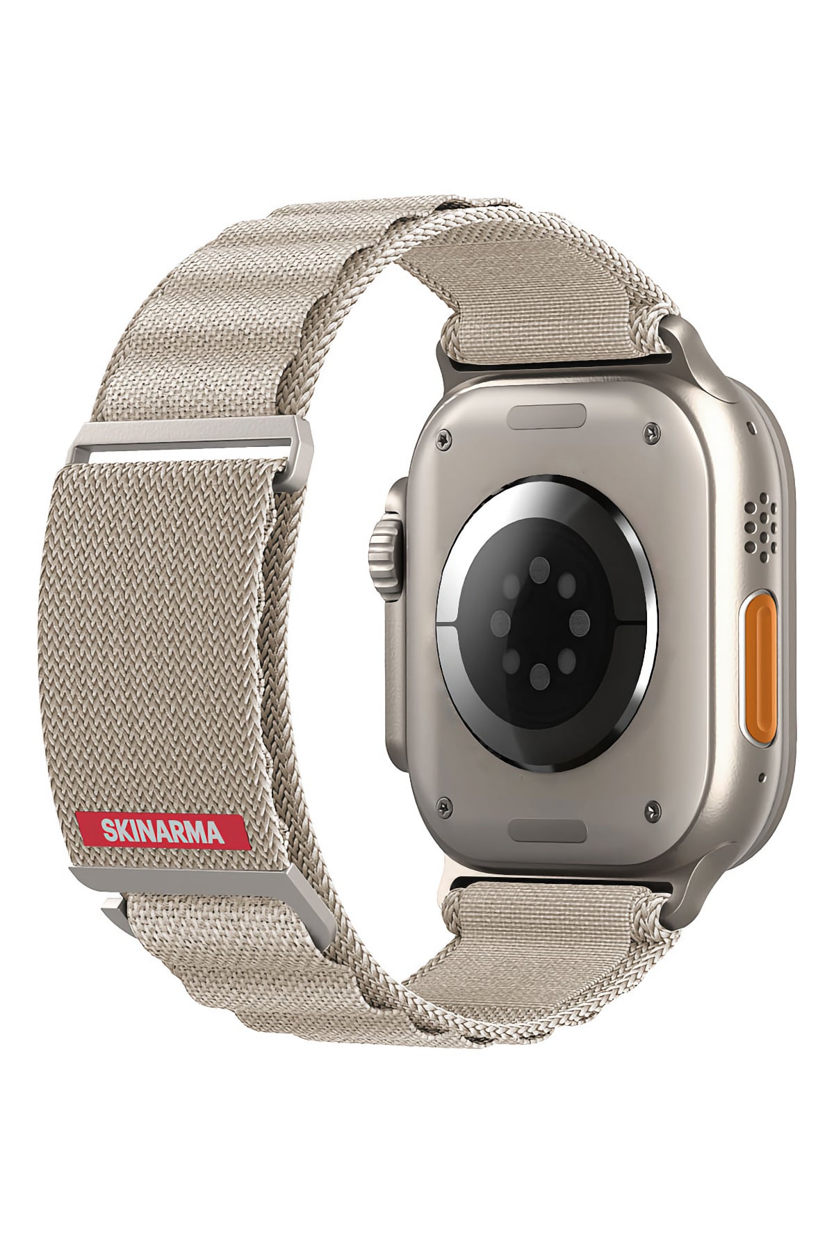 Apple Watch Uyumlu SkinArma Kobu Örme Kordon Krem