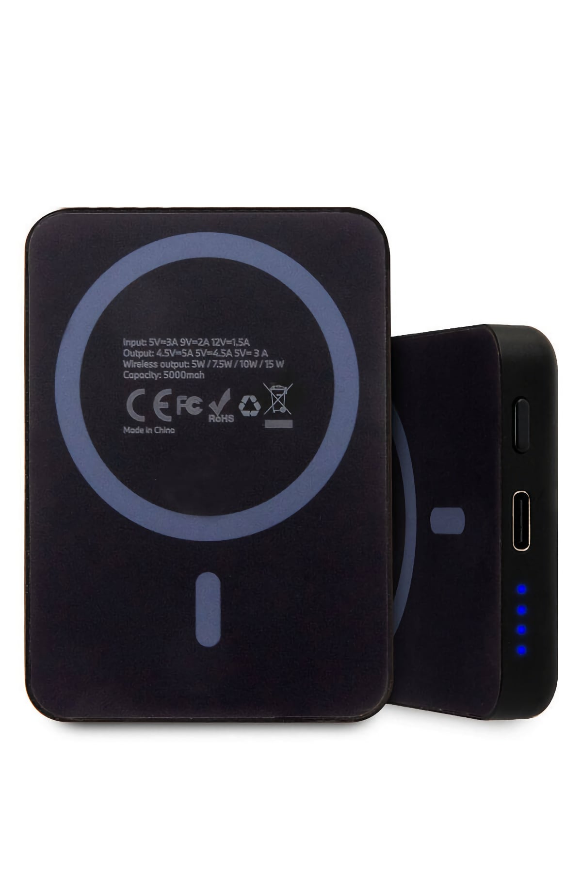 BMW M Logolu Magsafe Siyah Powerbank 5000mAh