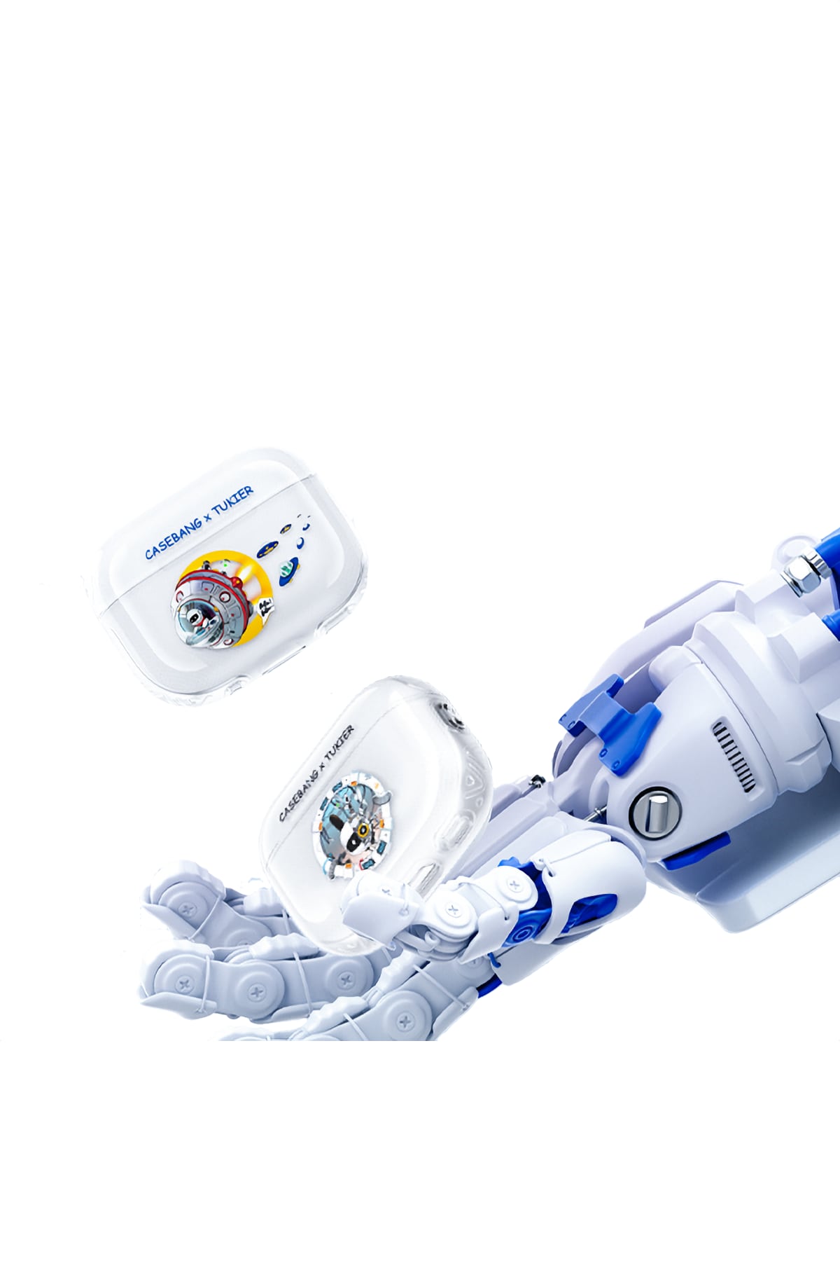 Benks Apple Airpods Pro 2 Nesil Uyumlu Casebang Departure Explore Silikon Kılıf Şeffaf