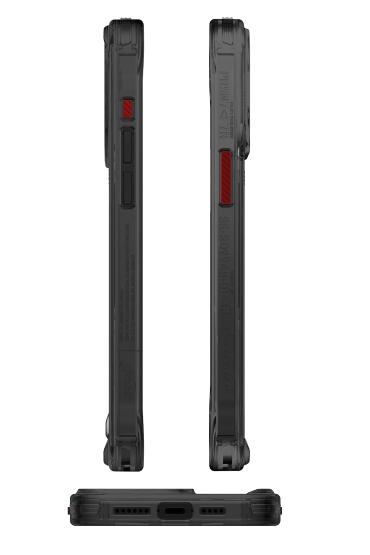 SkinArma iPhone 15 Pro Max Uyumlu Drift Kılıf Siyah