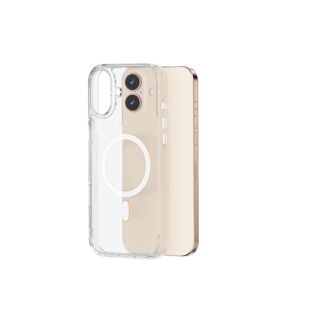 iPhone 16 Kılıf MCC-102 Magnetic Crystal Sert PC Kapak