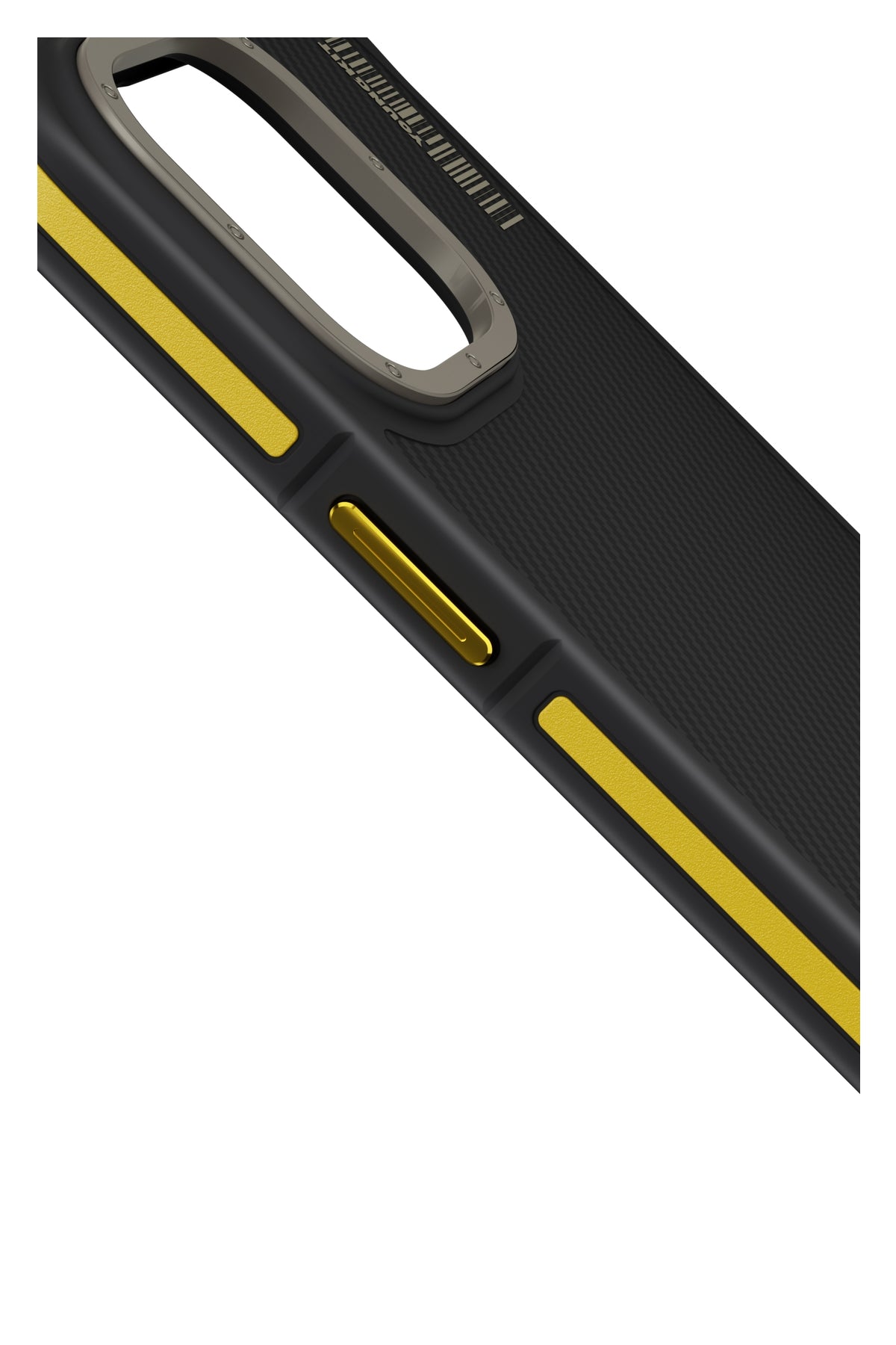 Youngkit Kevlar iPhone 14 Pro Max Magsafe Sarı Kenarlı Kılıf