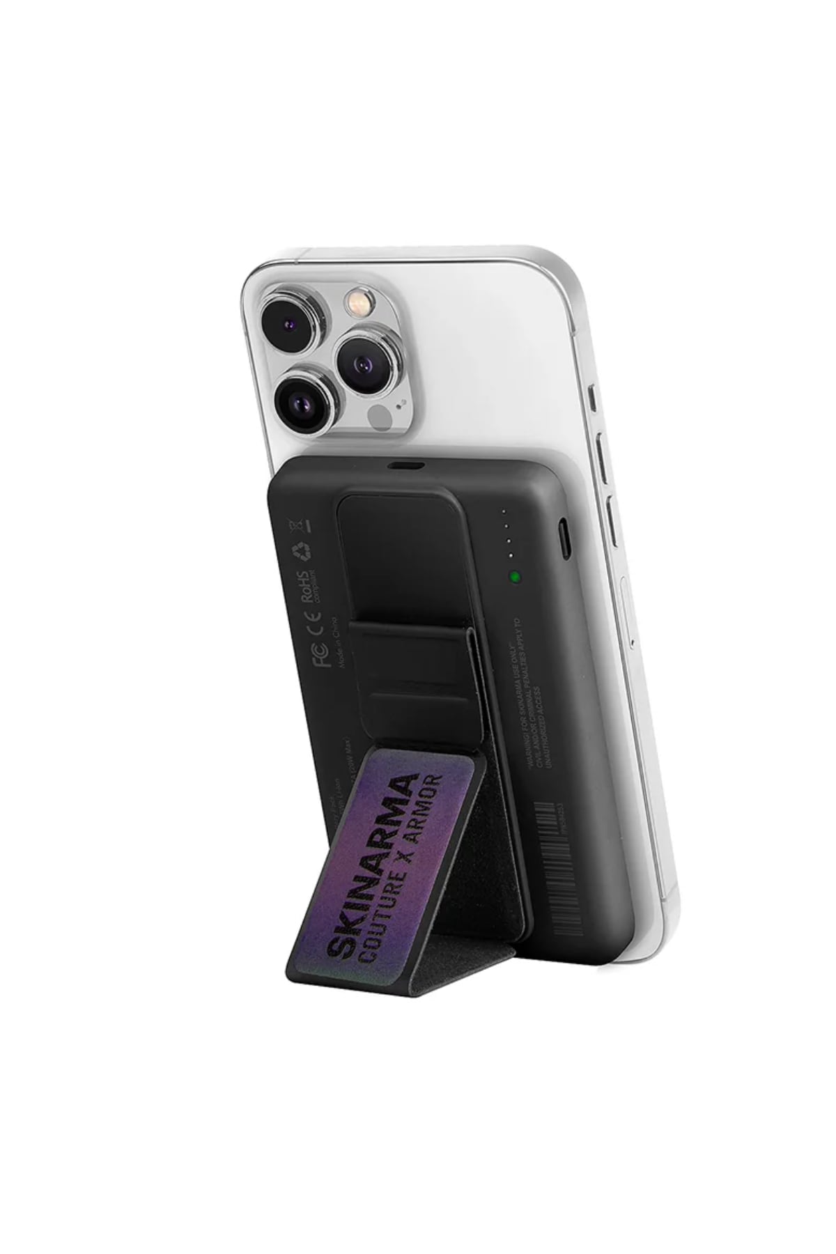 SkinArma Kira Kobai Magsafe Standlı PD Hızlı Şarj Powerbank 15W 5000mAh