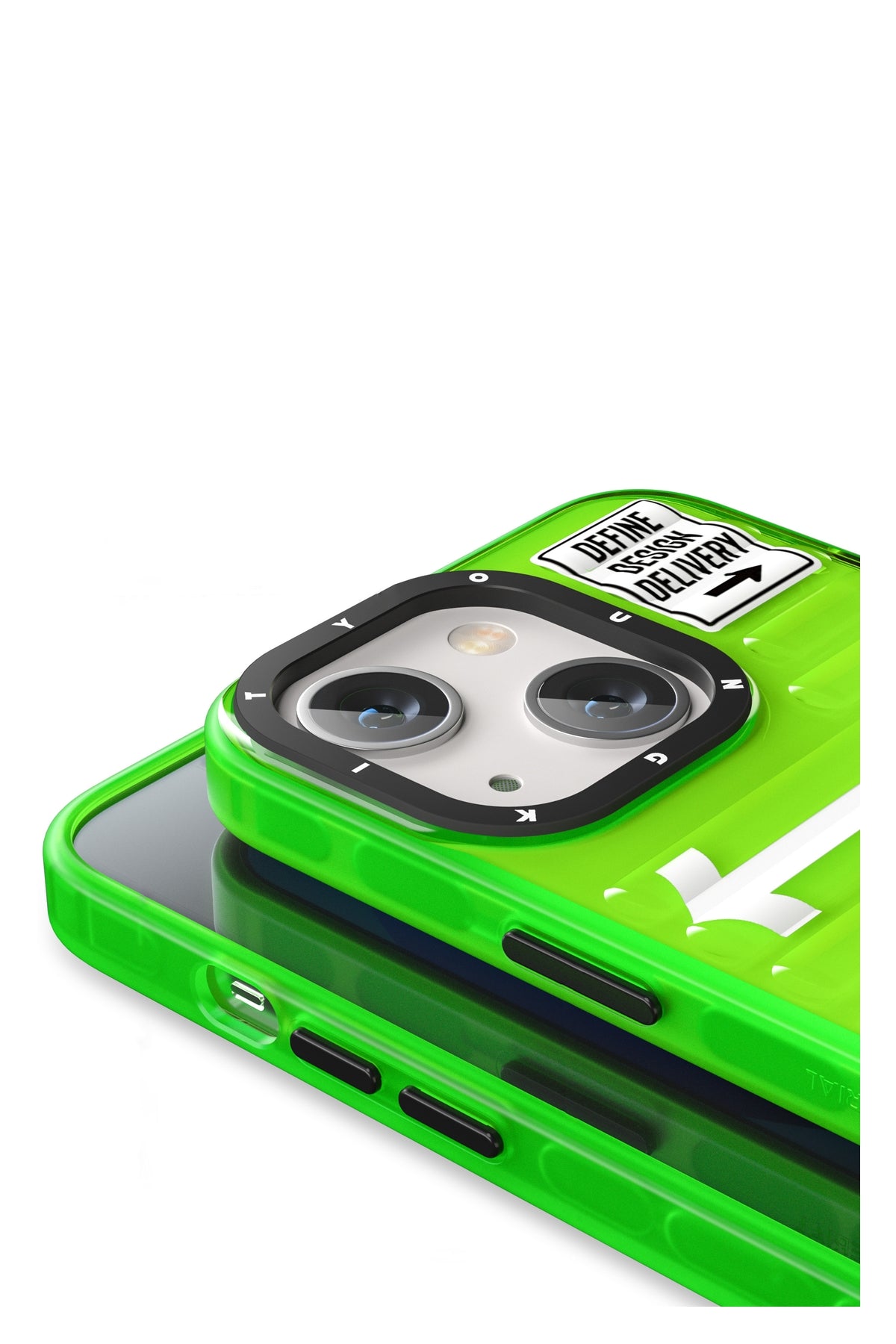 Youngkit Luggage Firefly iPhone 13 Yeşil Kılıf