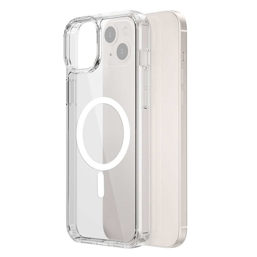 MCC-101 Magsafe Uyumlu Şeffaf Sert iPhone 15 Kılıf