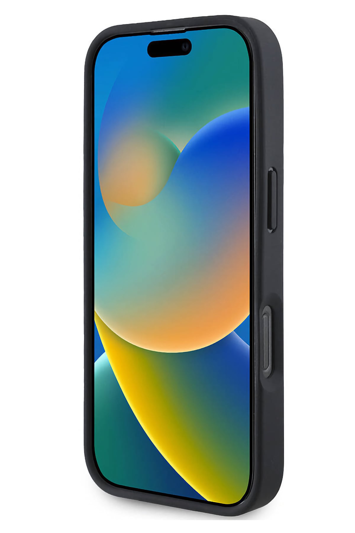 Mercedes Wood iPhone 16 Uyumlu Kılıf Siyah