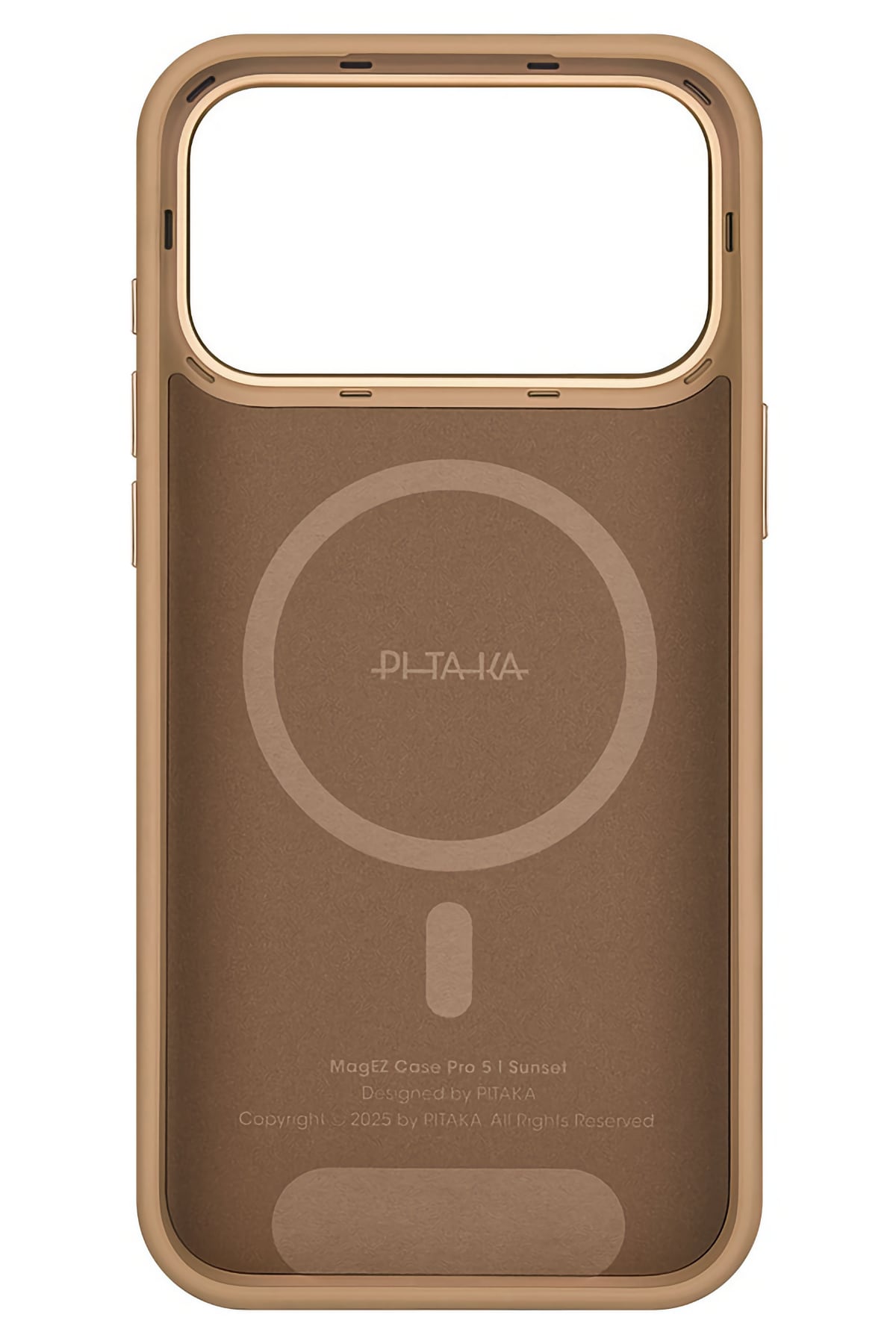 Military-Grade iPhone 17 Pro MagSafe Uyumlu Aramid Fiber Kılıf Sunset