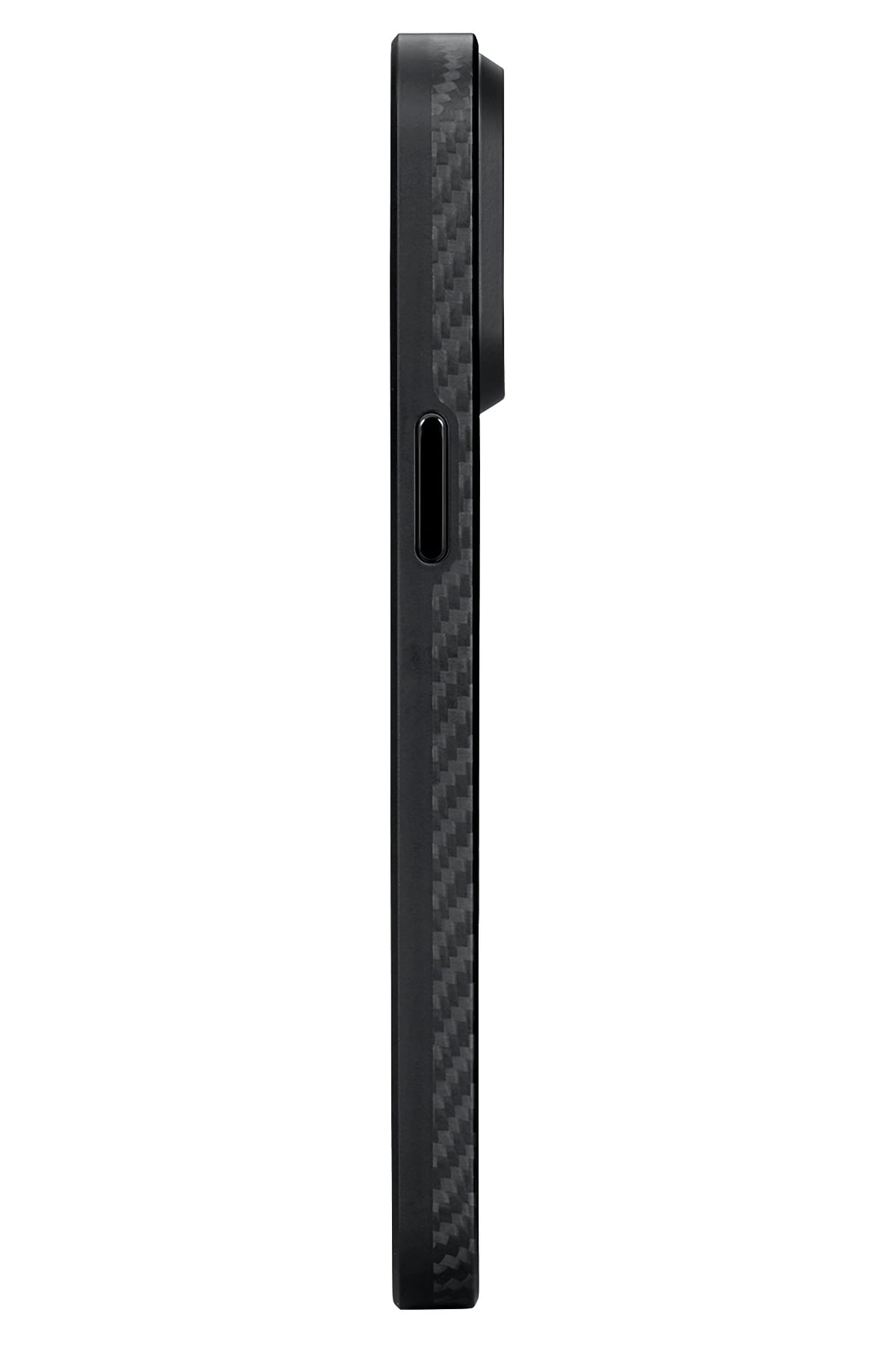 Military-Grade iPhone 15 Pro Max MagSafe Uyumlu 1500D Aramid Fiber Kılıf Siyah