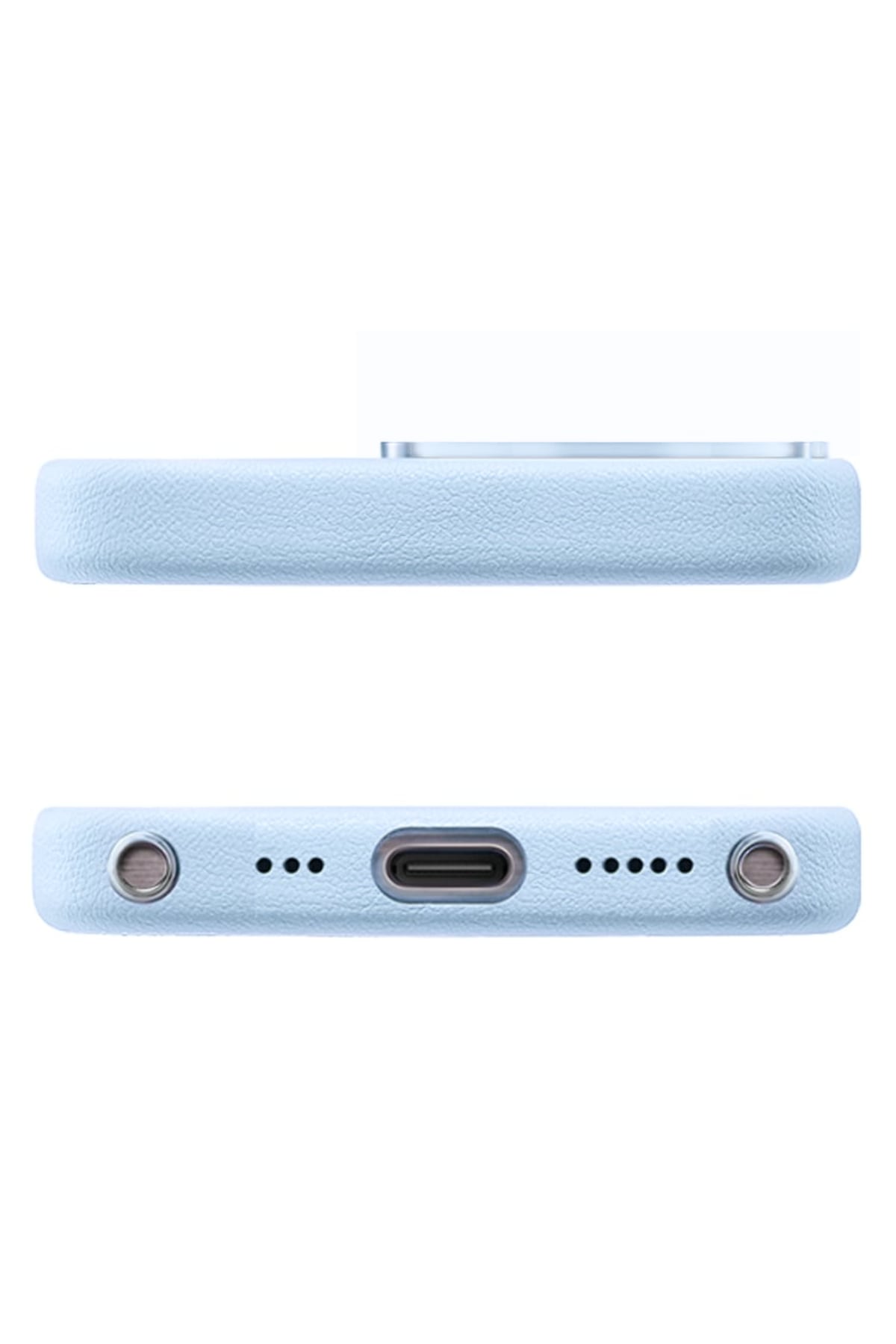 Pynana Dancing Circle iPhone 15 Pro Max Standlı Kılıf Magsafe Uyumlu Mavi