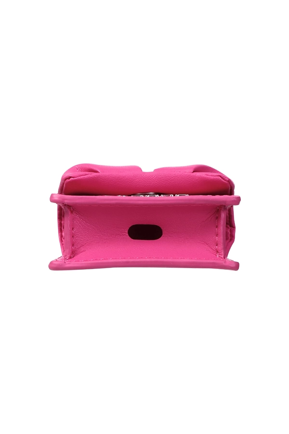 Pynana Sugar Cube Airpods 4 Kılıf PU Deri Taşlı Çanta Pembe