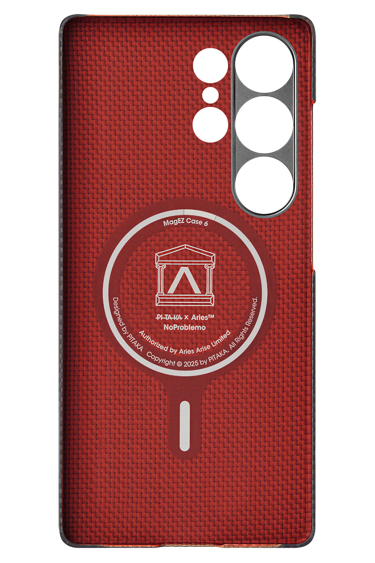 Tactile Woven Lumintex Galaxy S25 Ultra MagSafe Uyumlu Kılıf No Problemo