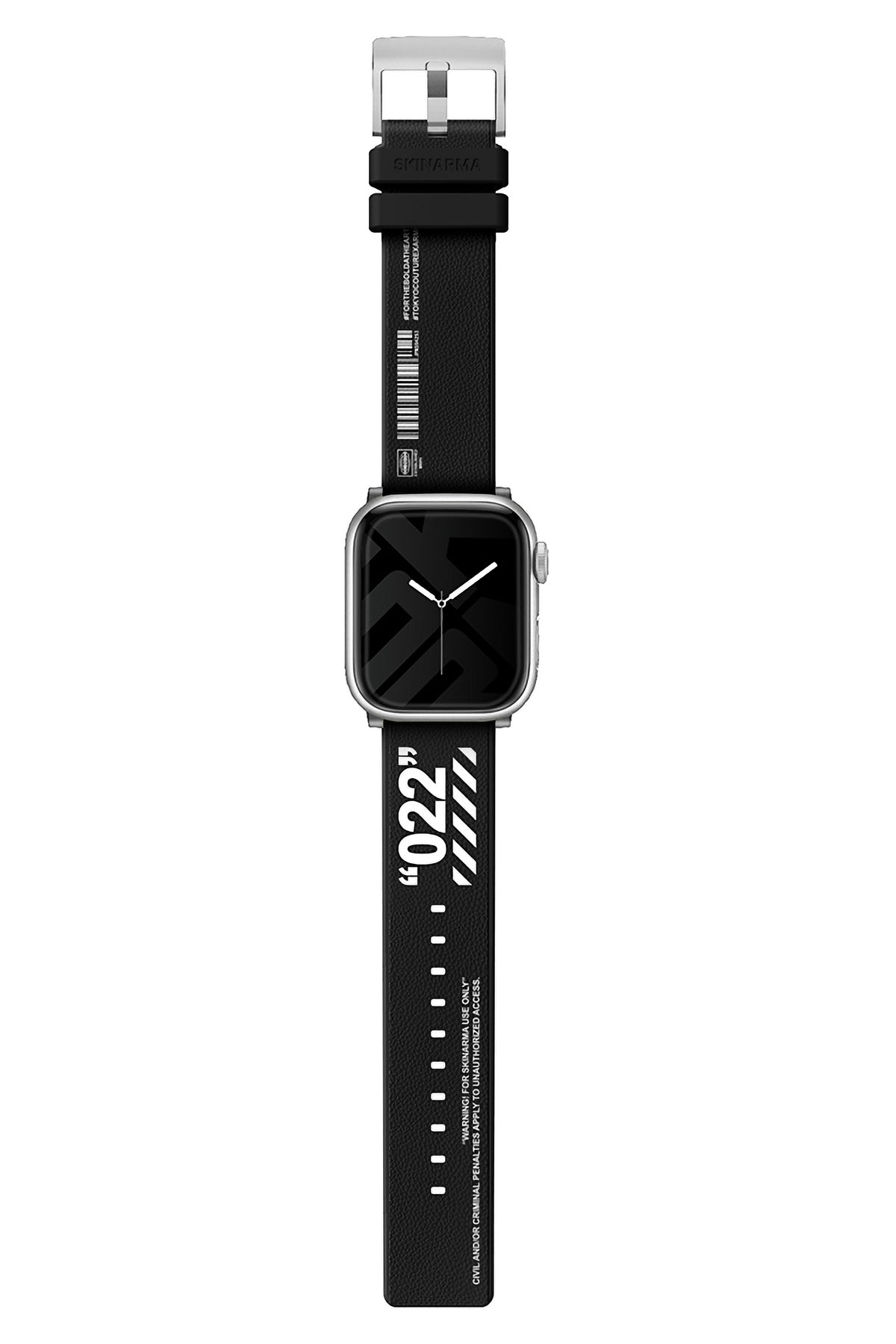 Apple Watch Uyumlu SkinArma Taihi Sora Silikon Kordon Siyah