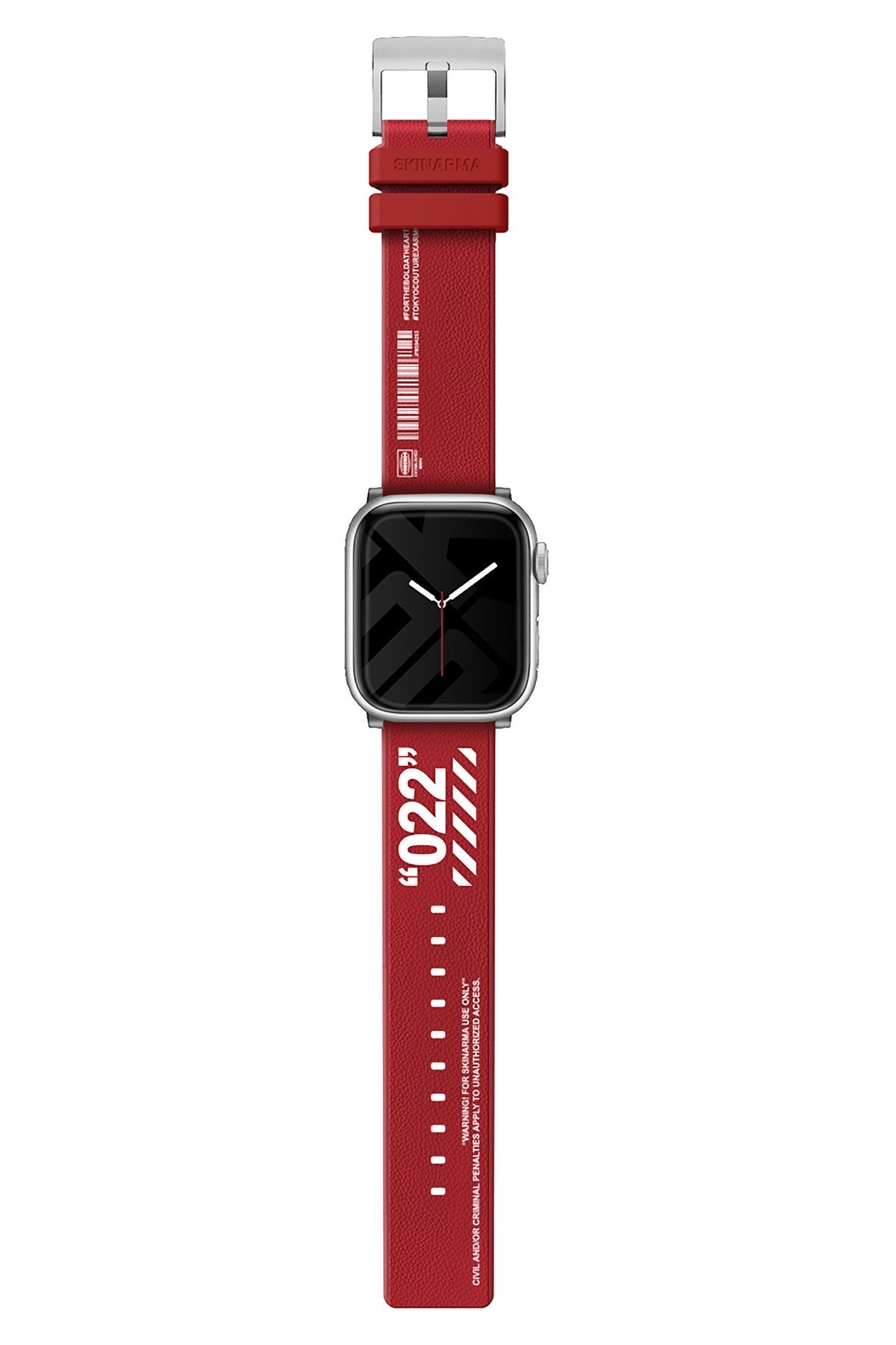 Apple Watch Uyumlu SkinArma Taihi Sora Silikon Kordon Kırmızı