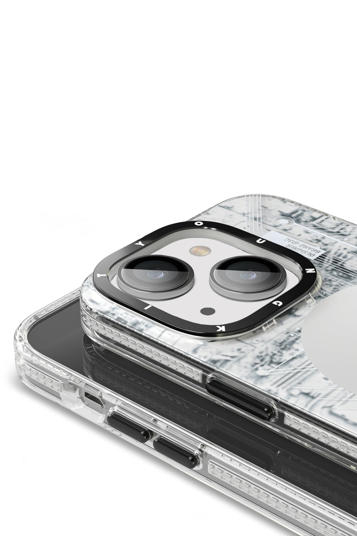 Youngkit Technology iPhone 14 Plus Magsafe Uyumlu Beyaz Kılıf