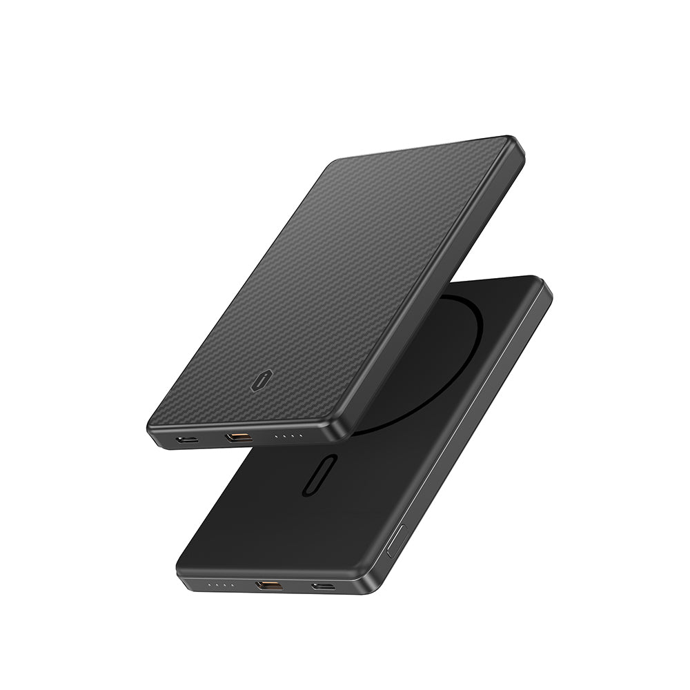 Wi-P072 PD 20W Magsafe Uyumlu Aramid Fiber Ultra İnce Powerbank 5000mAh