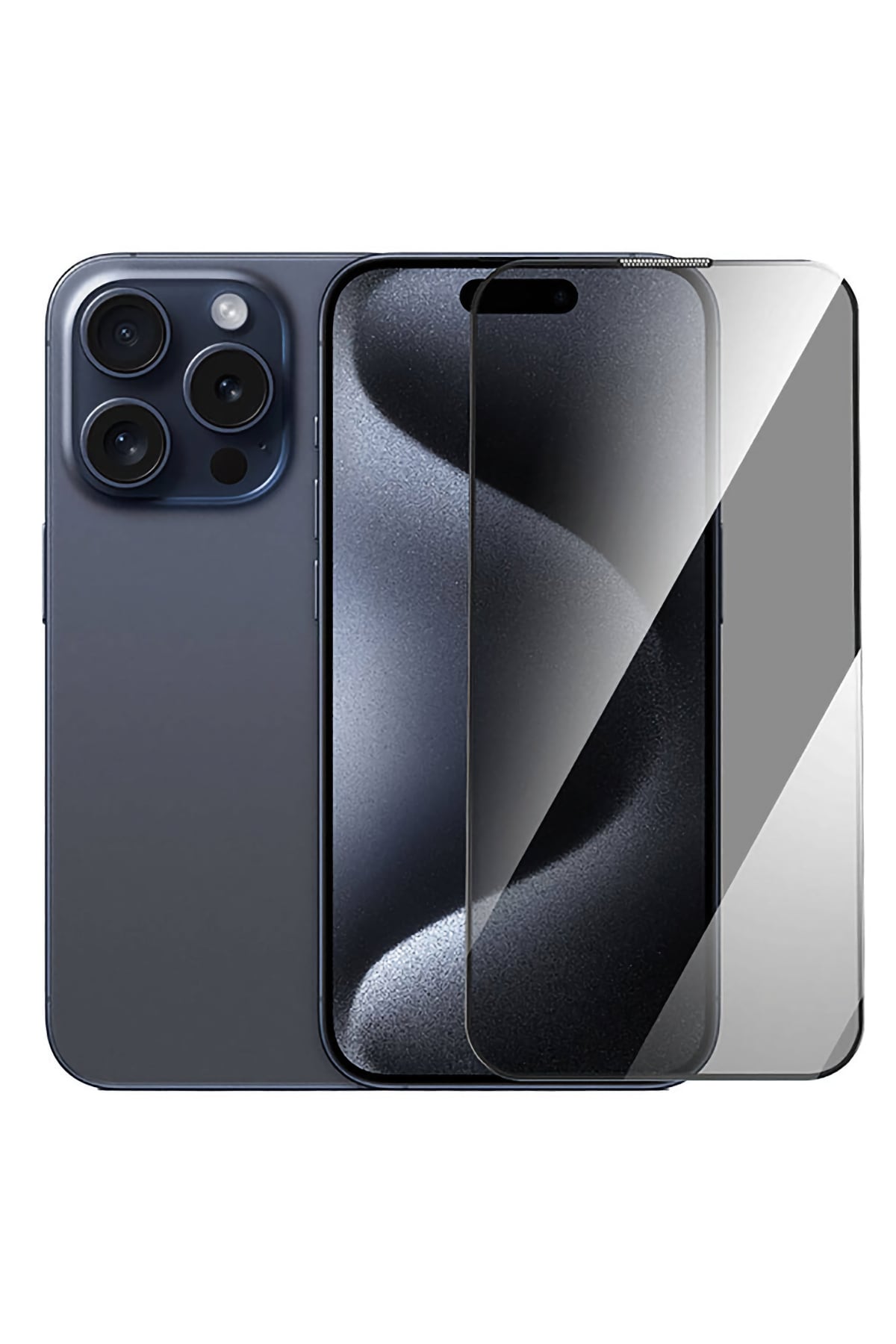 Wiwu GT-011 Apple iPhone 16 Serisi Temperli Privacy Gizli Cam Ekran Koruyucu
