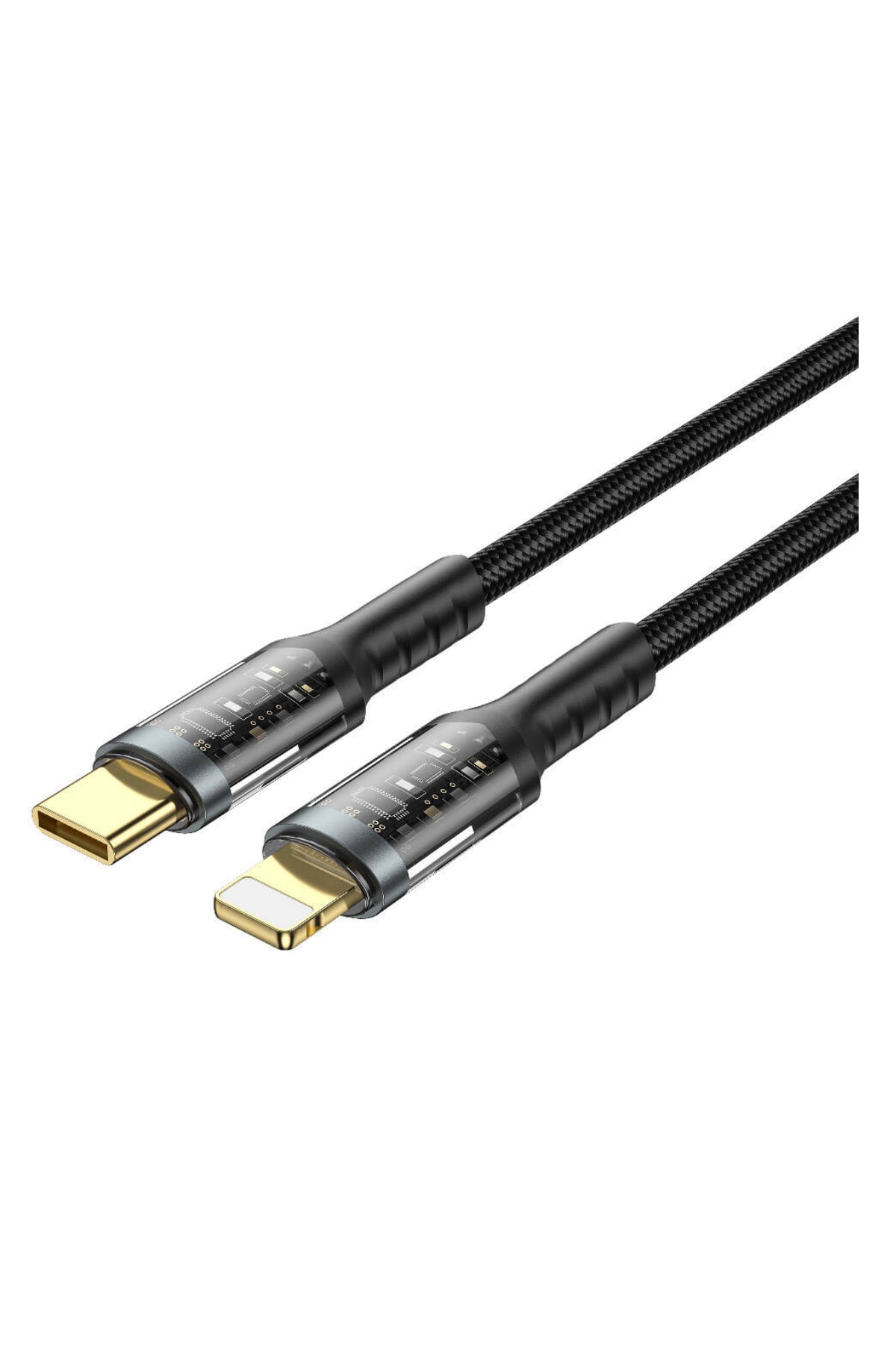 Wiwu Wi-C016 Geek Serisi Type-C to Lightning PD iPhone Şarj Kablosu 30W 1.2 metre