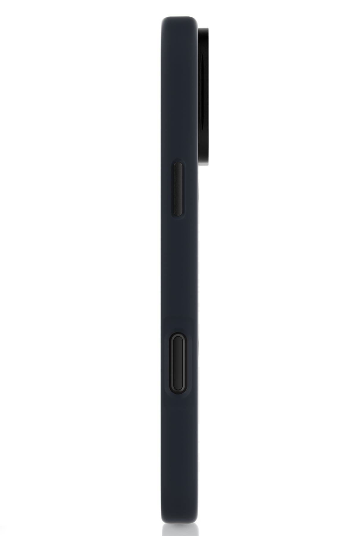 Youngkit Bitty Cream iPhone 16 Pro Magsafe Uyumlu Standlı Silikon Kılıf Mavi