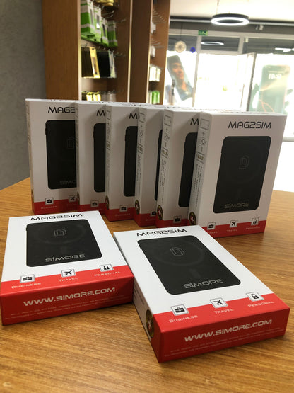 Mag2sim Yurtdışı Kapalı iPhone Şebeke verici WİFİ yönlendirici modem.