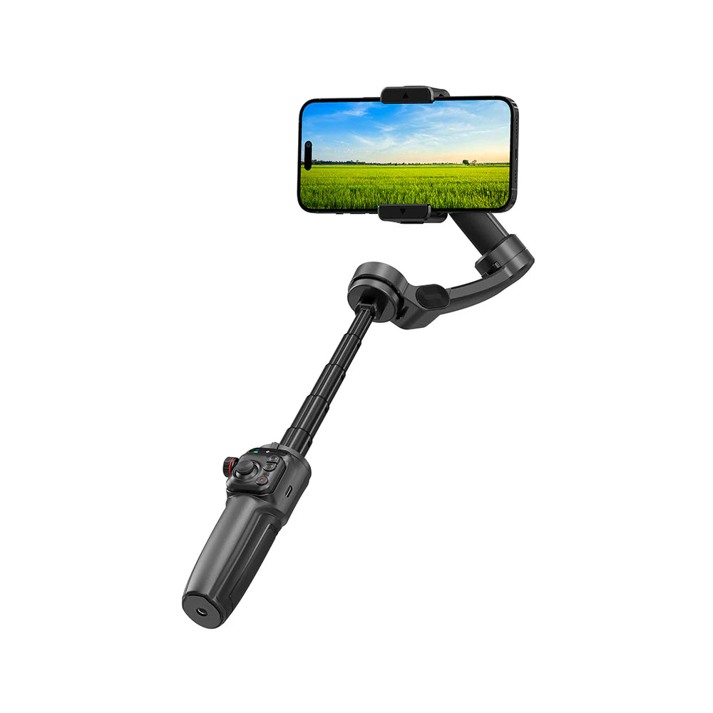 Wiwu Wi-SE016 Yapay Zeka Takipli Dolgu Işıklı 3-Axis Gimbal Stabilizatör