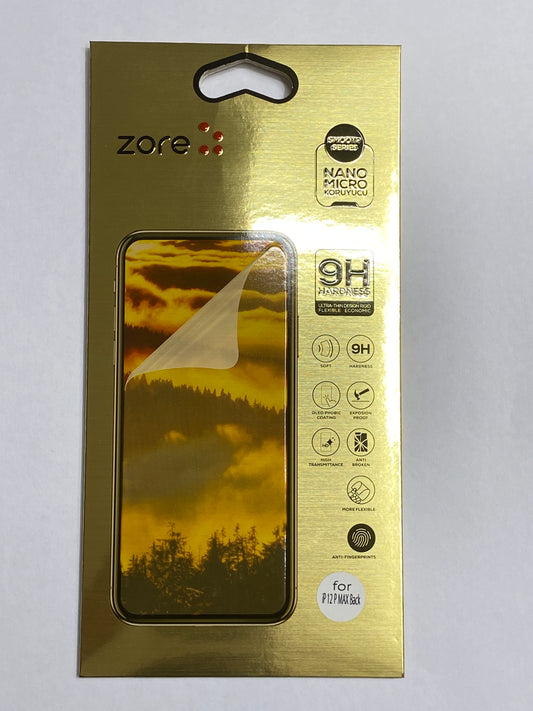 Zore iPhone 12 Pro Max Nano Cam koruyucu (Sadece Arka)