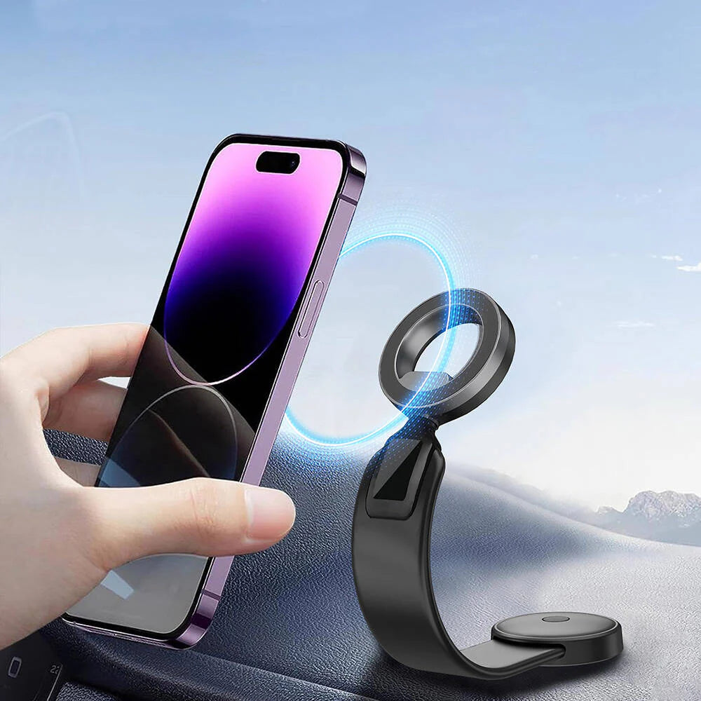 Wiwu Mago Serisi Magsafe uyumlu Bükülebilir Araç Telefon Tutucu