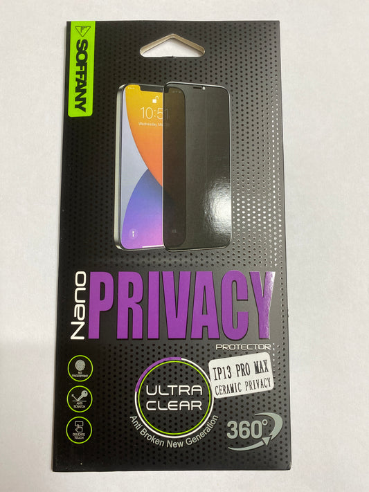 Soffany iPhone 13Pro Max Nano Privacy Protector