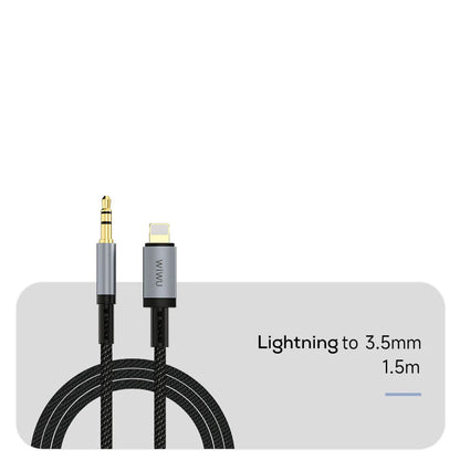 Wiwu
Legend Audio Serisi Lightning to 3.5mm Aux Ses Kablosu 1.5M