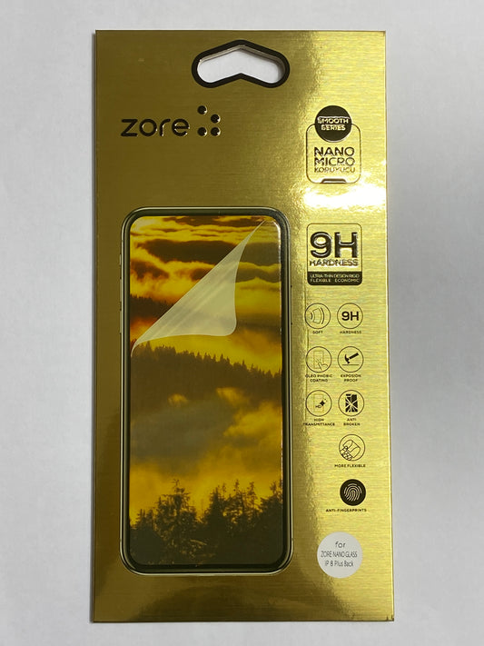 Zore iPhone 8 Plus Nano Ekran koruyucu (Sadece Arka)
