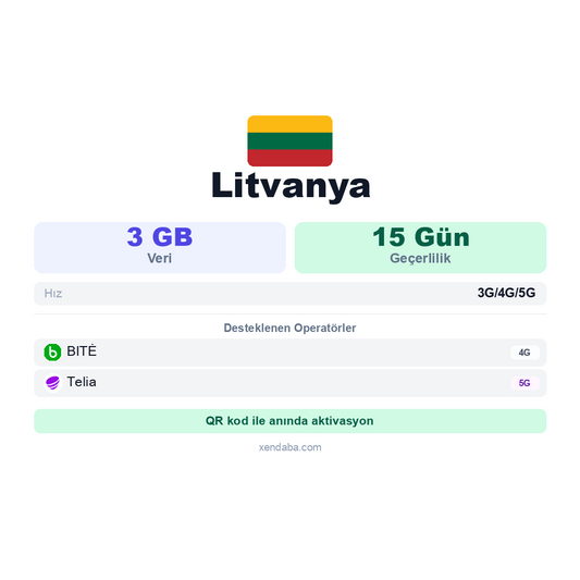 Litvanya eSIM