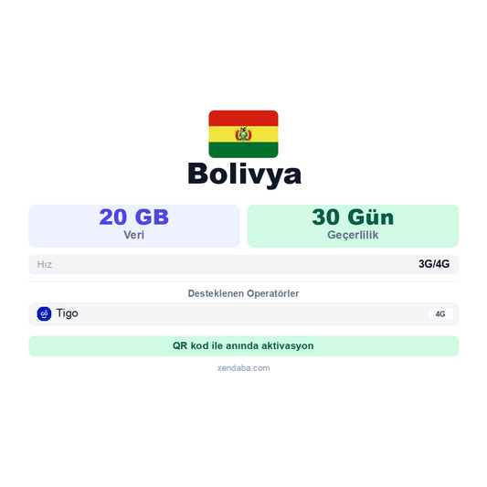 Bolivya eSIM