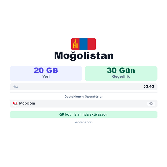 Moğolistan eSIM