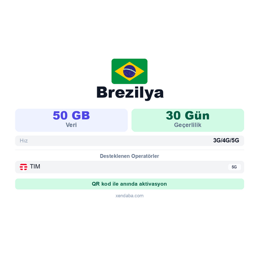 Brezilya eSIM