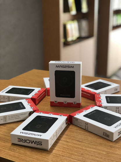 Mag2sim Yurtdışı Kapalı iPhone Şebeke verici WİFİ yönlendirici modem.
