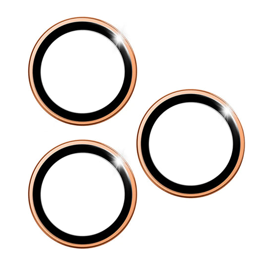 Wiwu LG-003 Safir Magsafe Uyumlu iPhone 17 Pro Max Kamera Lens Koruyucu (Turuncu)