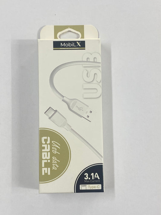 MobiLX MU-01 USB Data Cable 3.1A Max Current
