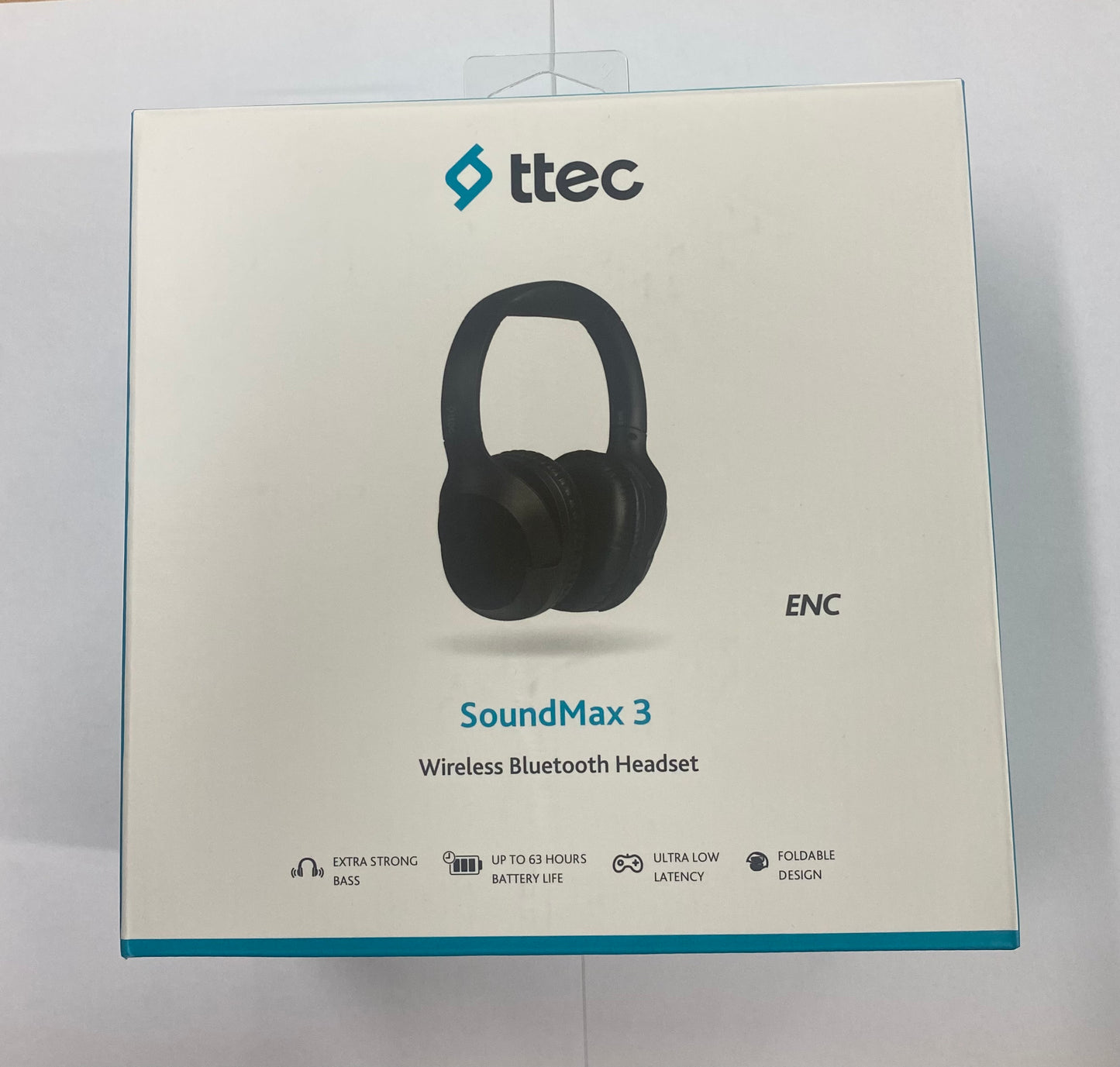 Ttec SoundMax 3 ENC Wireless Bluetooth Kulaklık – 63 Saat Pil, Extra Bass, Ultra Low Latency