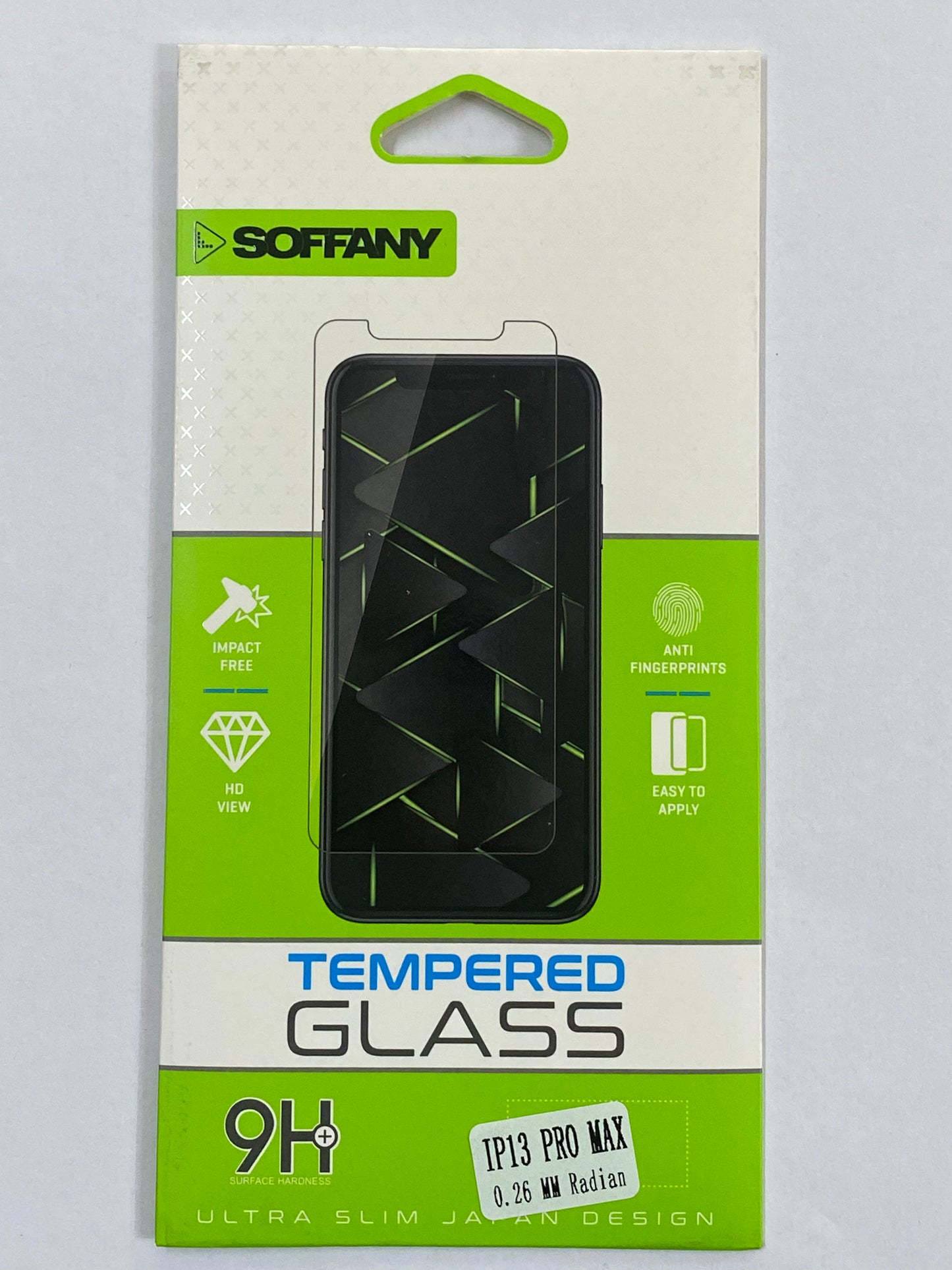 iPhone 13 Pro Max / 14 Plus 0.26mm Radian Tempered Glass