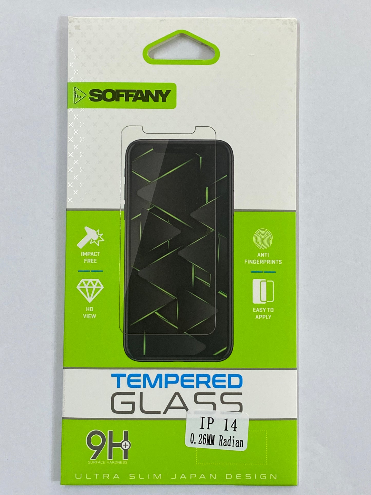 iPhone 13 / 14 0.26mm Radian Tempered Glass