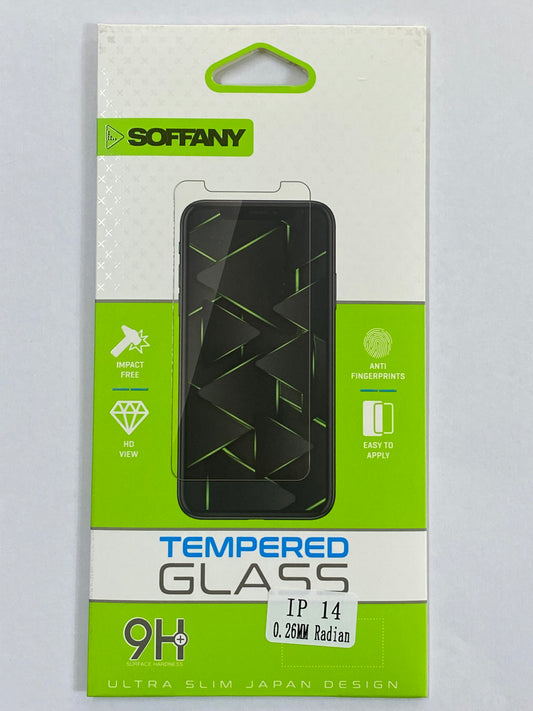 iPhone 13 / 14 0.26mm Radian Tempered Glass
