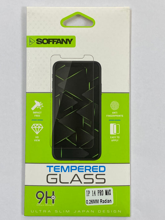 iPhone 14 Pro Max 0.26mm Radian Tempered Glass