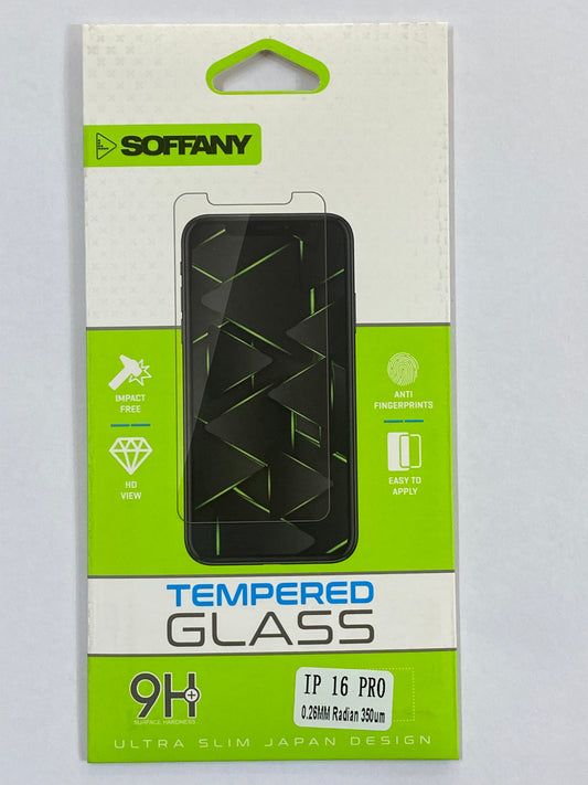 iPhone 16 Pro 0.26mm Radian Tempered Glass