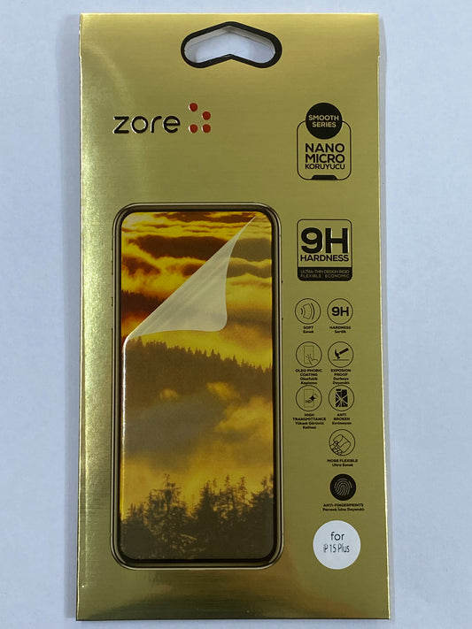 Zore iPhone 15 Plus Nano Ekran koruyucu