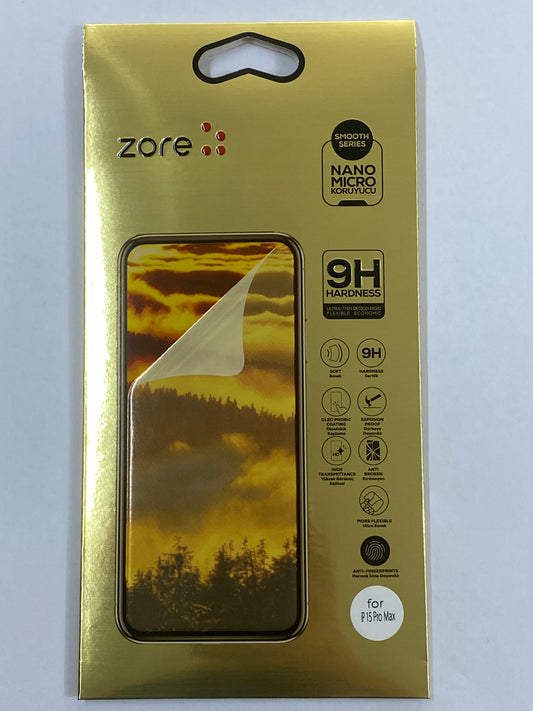 Zore iPhone 15 Pro Max Nano Ekran koruyucu