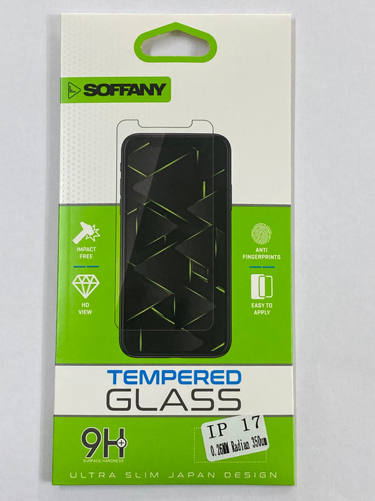 iPhone 17 0.26mm Radian Tempered Glass